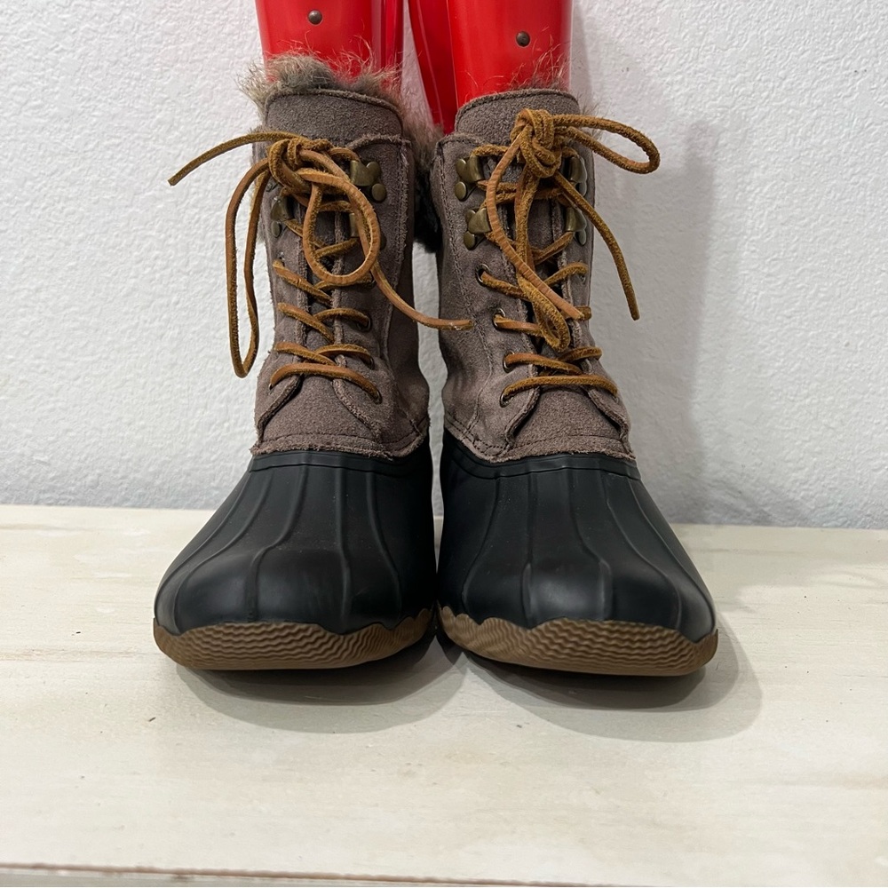 Sperry Whitewater Faux Trim Duck Boots - Picture 4 of 9